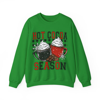 Hot Cocoa Season Unisex Heavy Blend™ Crewneck Sweatshirt