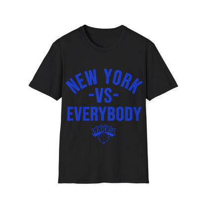 New York vs Everybody Blue Unisex Softstyle T-Shirt
