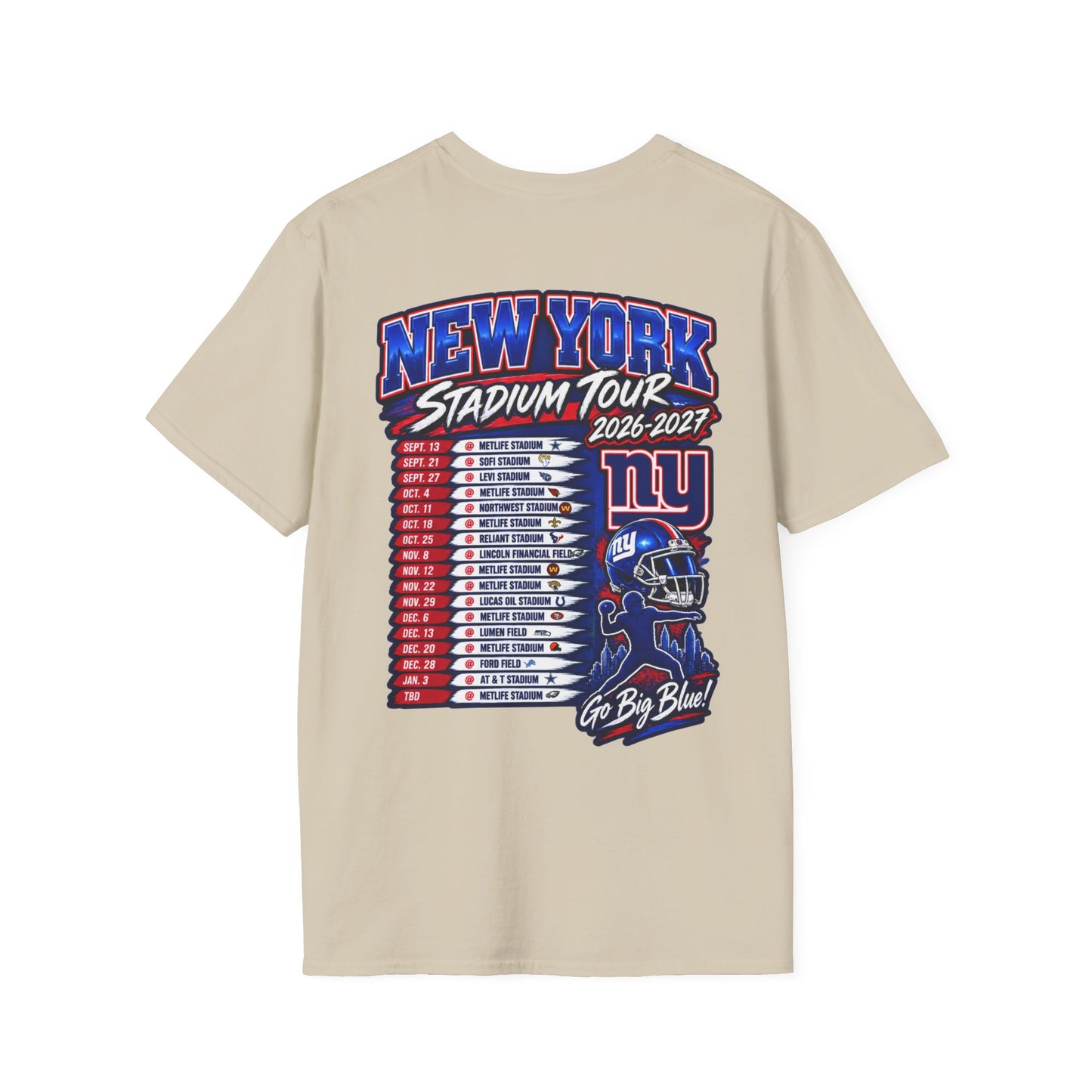 NYG Stadium Tour Unisex Softstyle T-Shirt
