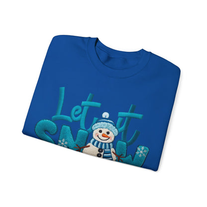 Let it Snow Unisex Heavy Blend™ Crewneck Sweatshirt