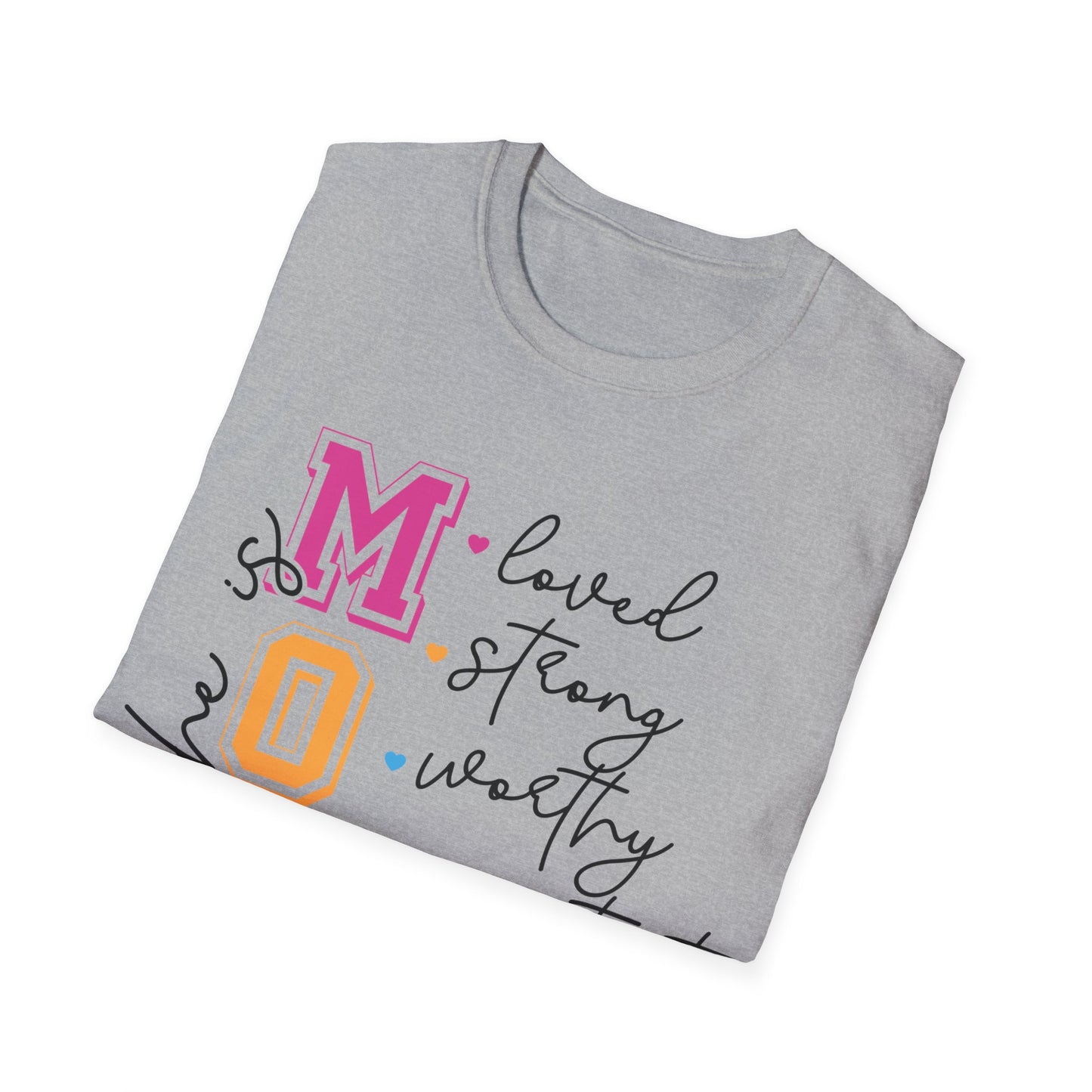 She is MOM Unisex Softstyle T-Shirt