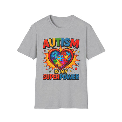 Autism is My Superpower Unisex T-Shirt
