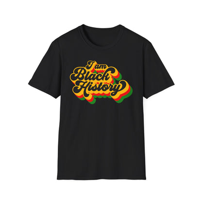 I am black history Unisex Softstyle T-Shirt