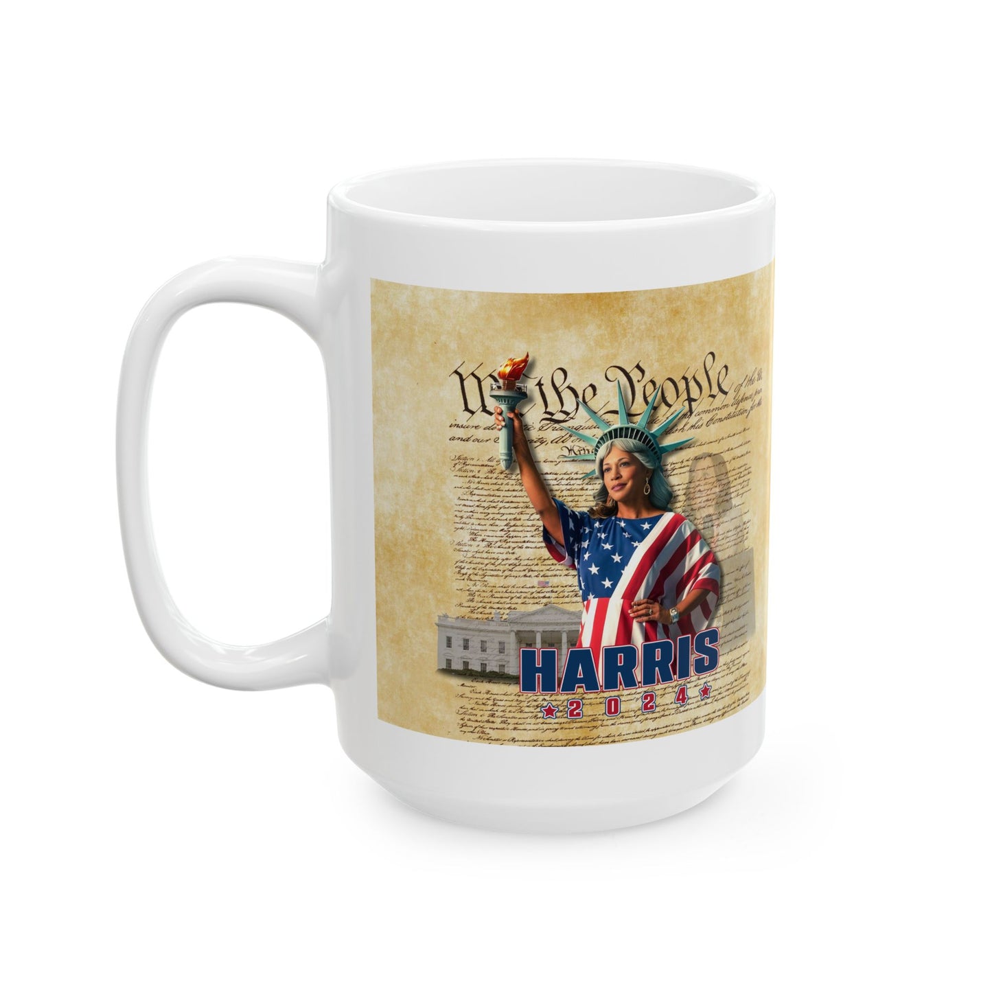 President Liberty Ceramic Mug, (11oz, 15oz)