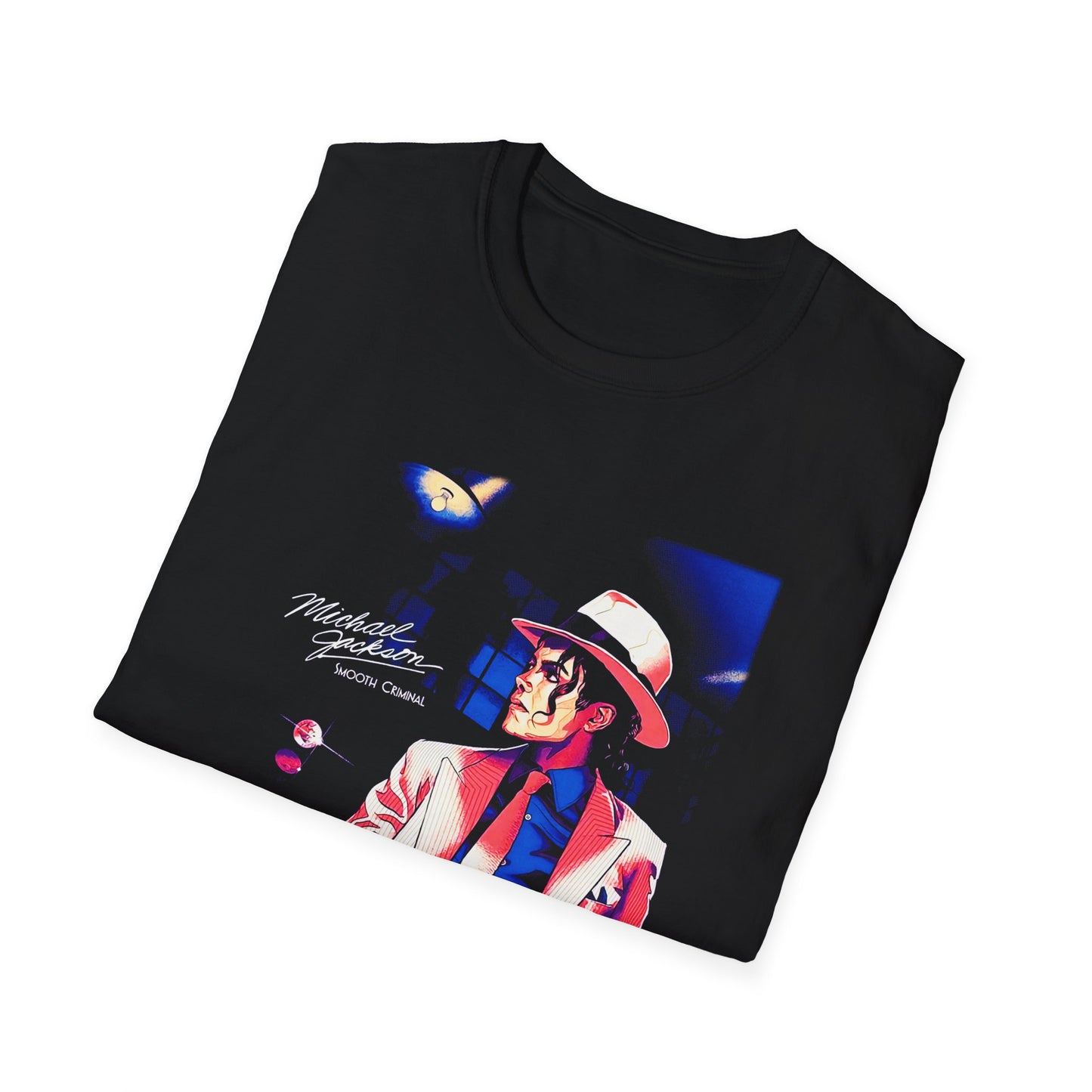 Michael Jackson Smooth Criminal Unisex Softstyle T-Shirt