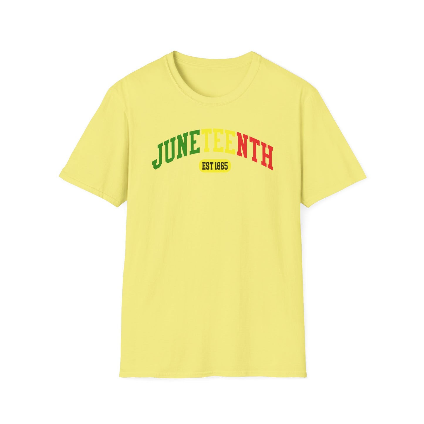 Juneteenth Collegiate Unisex Softstyle T-Shirt
