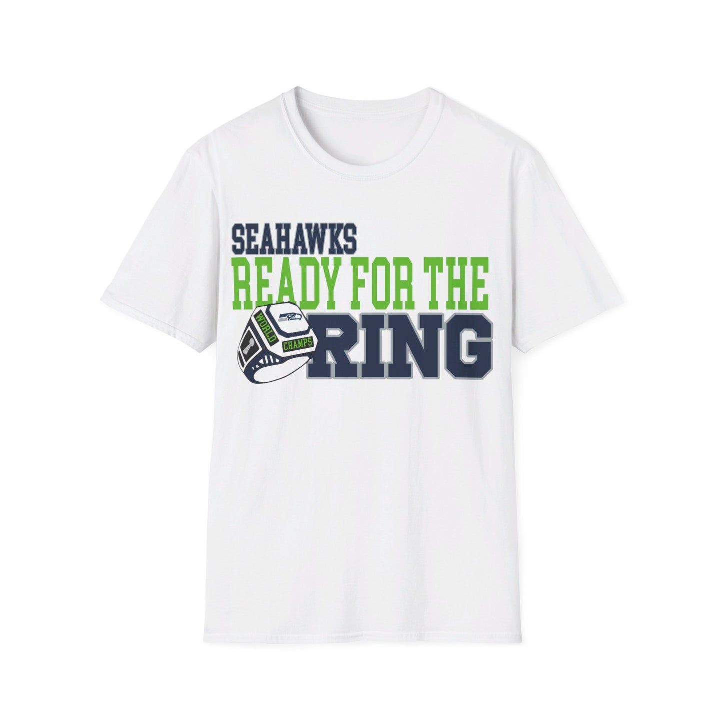 Ready for the ring Sea Unisex Softstyle T-Shirt