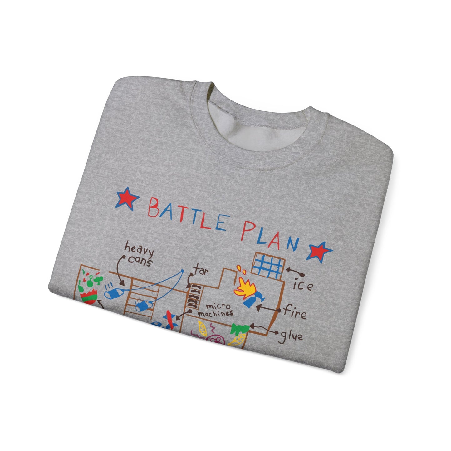 Battle Plan Unisex Heavy Blend™ Crewneck Sweatshirt