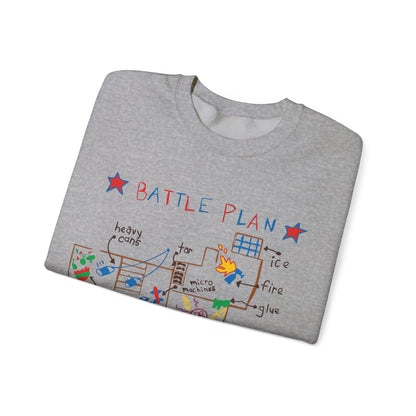 Battle Plan Unisex Heavy Blend™ Crewneck Sweatshirt
