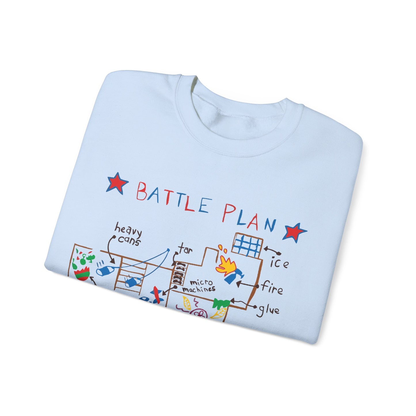 Battle Plan Unisex Heavy Blend™ Crewneck Sweatshirt