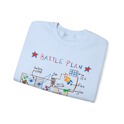 Battle Plan Unisex Heavy Blend™ Crewneck Sweatshirt