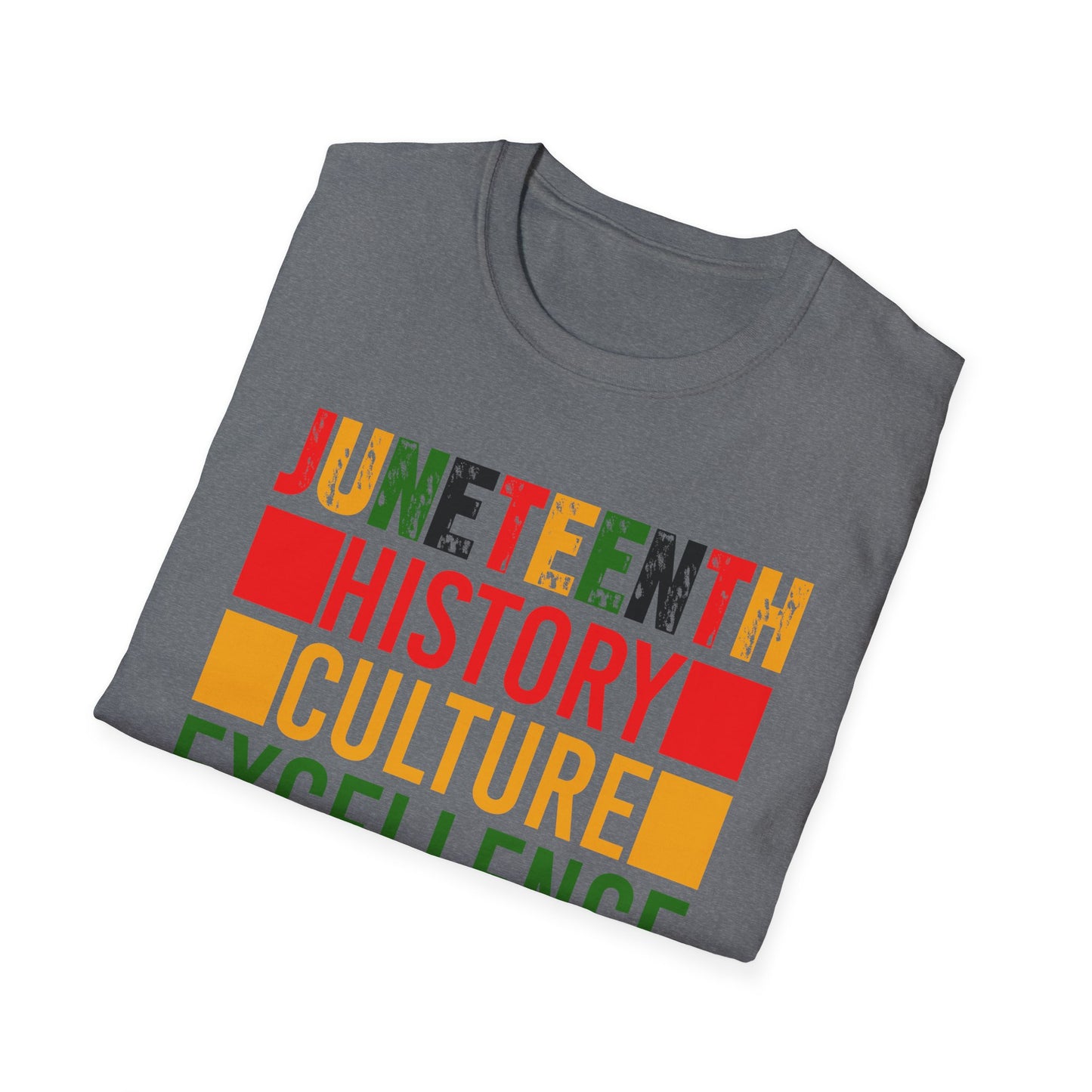 Juneteenth Unisex Softstyle T-Shirt | Empowering History & Culture Tee, Black History Month Apparel, Gift for Activists, Commemorative Shirt