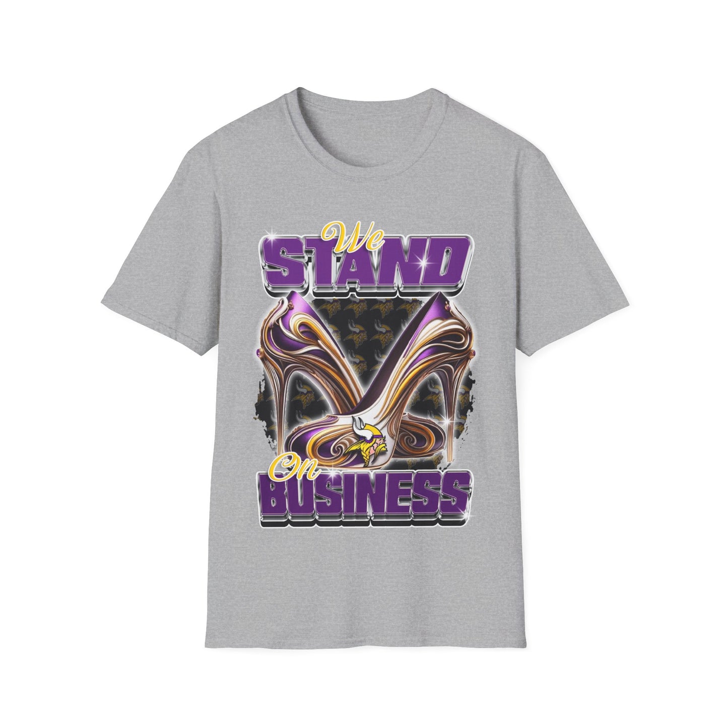 Stand on Business vik Unisex Softstyle T-Shirt