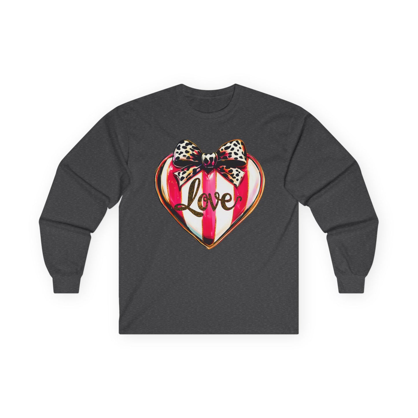 Love/heart Unisex Ultra Cotton Long Sleeve Tee
