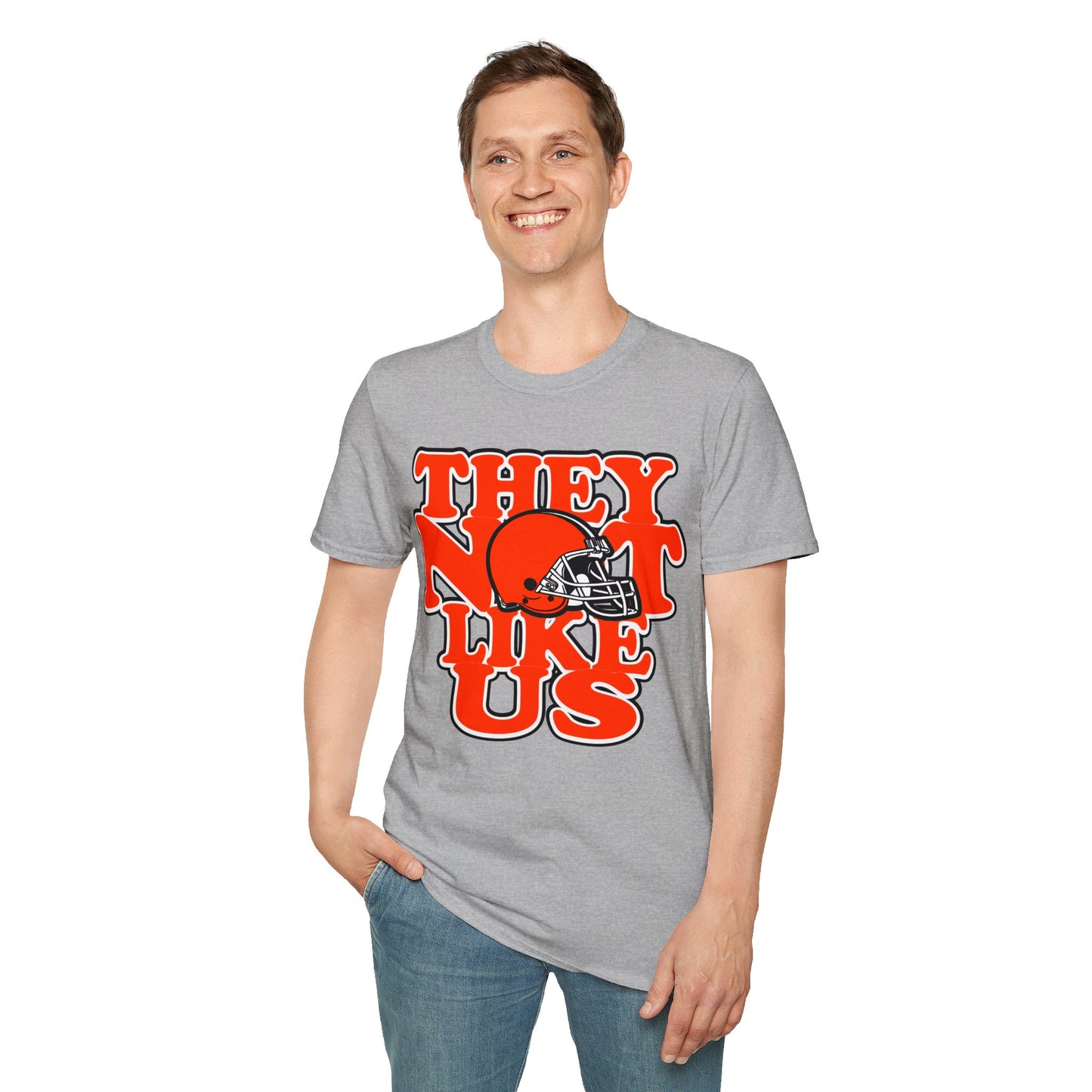 Not like us Cle Unisex Softstyle T-Shirt