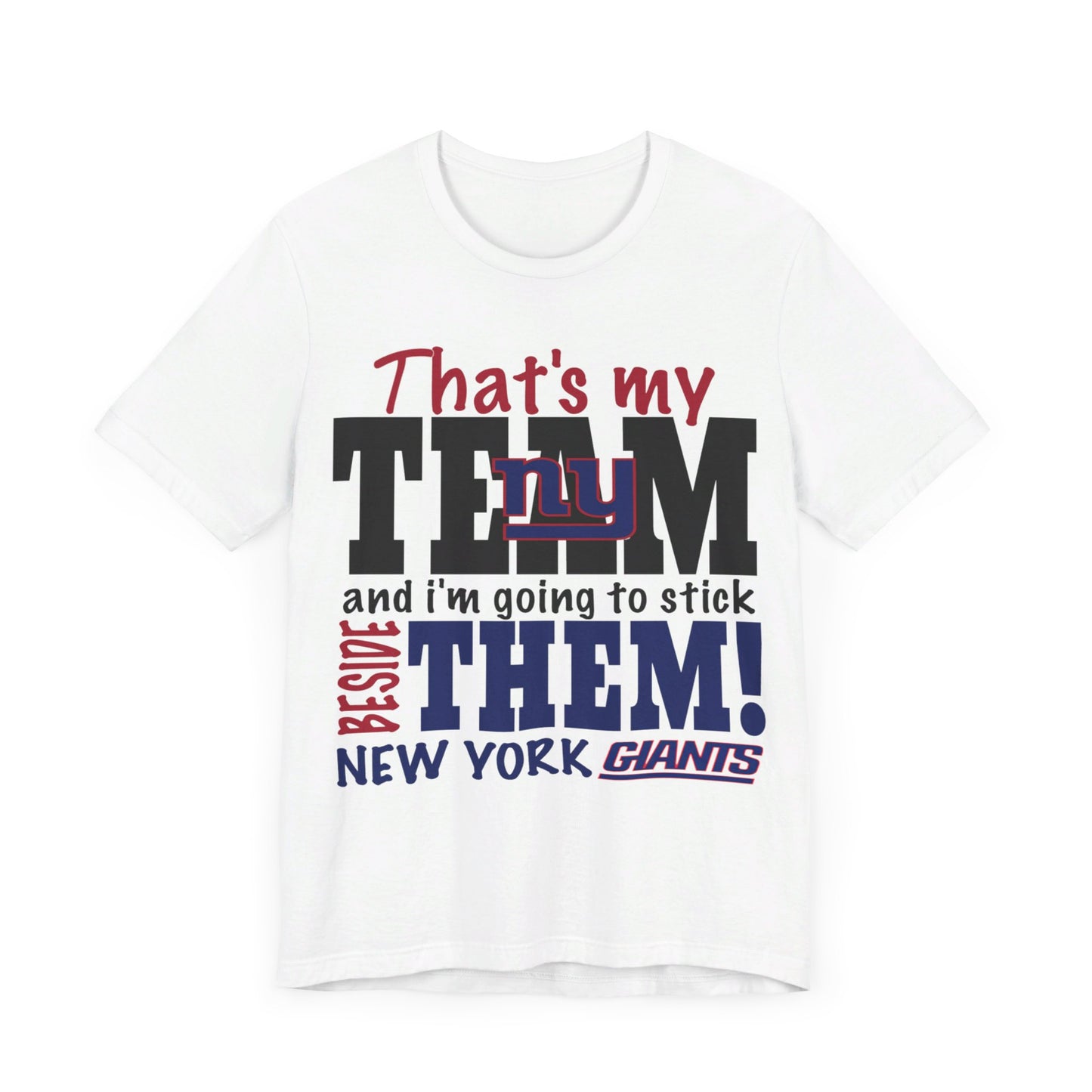 That's my team Unisex Jersey Short Sleeve Tee