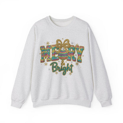 Yarn Merry Christmas Unisex Heavy Blend™ Crewneck Sweatshirt