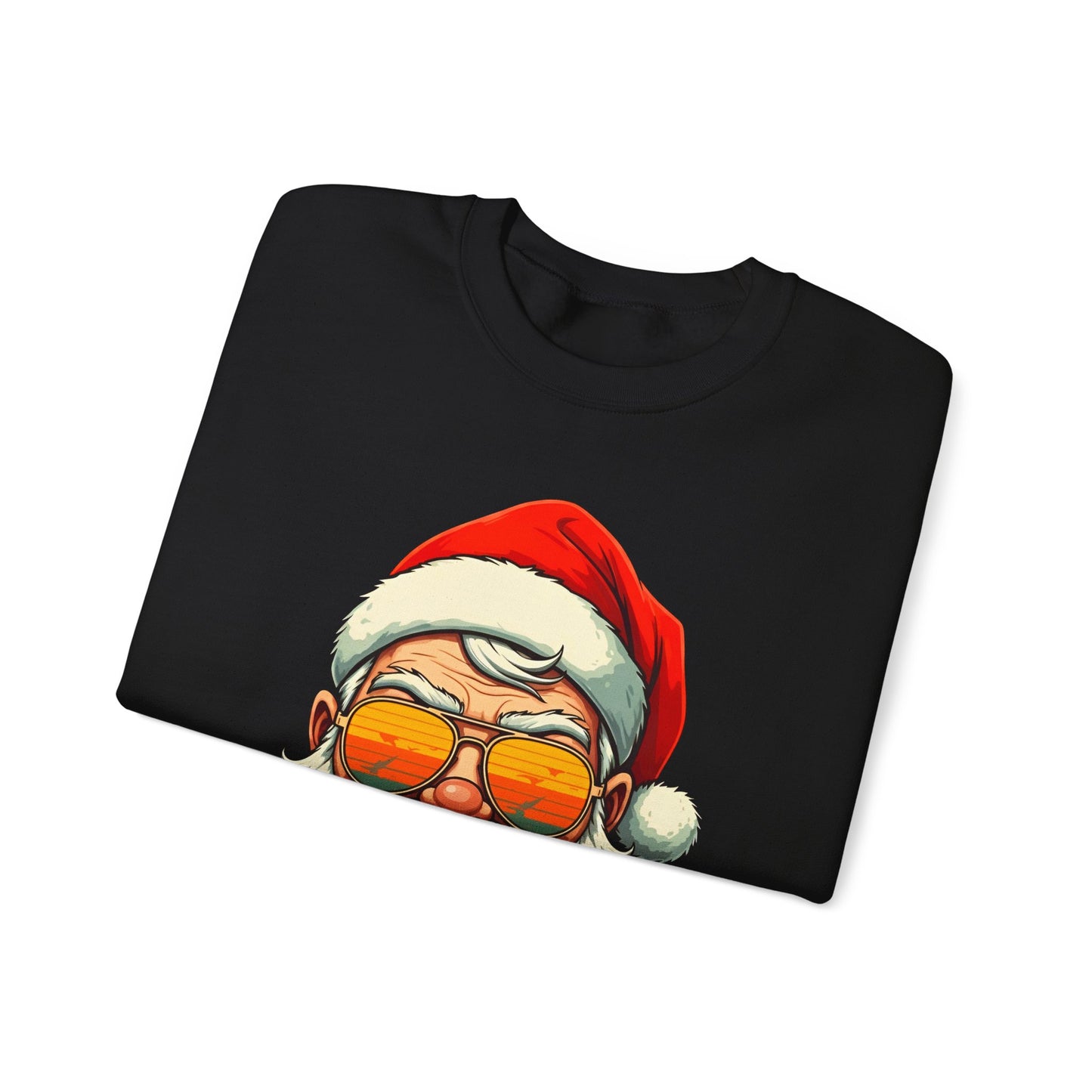 Santa with glasses Unisex Heavy Blend™ Crewneck Sweatshirt