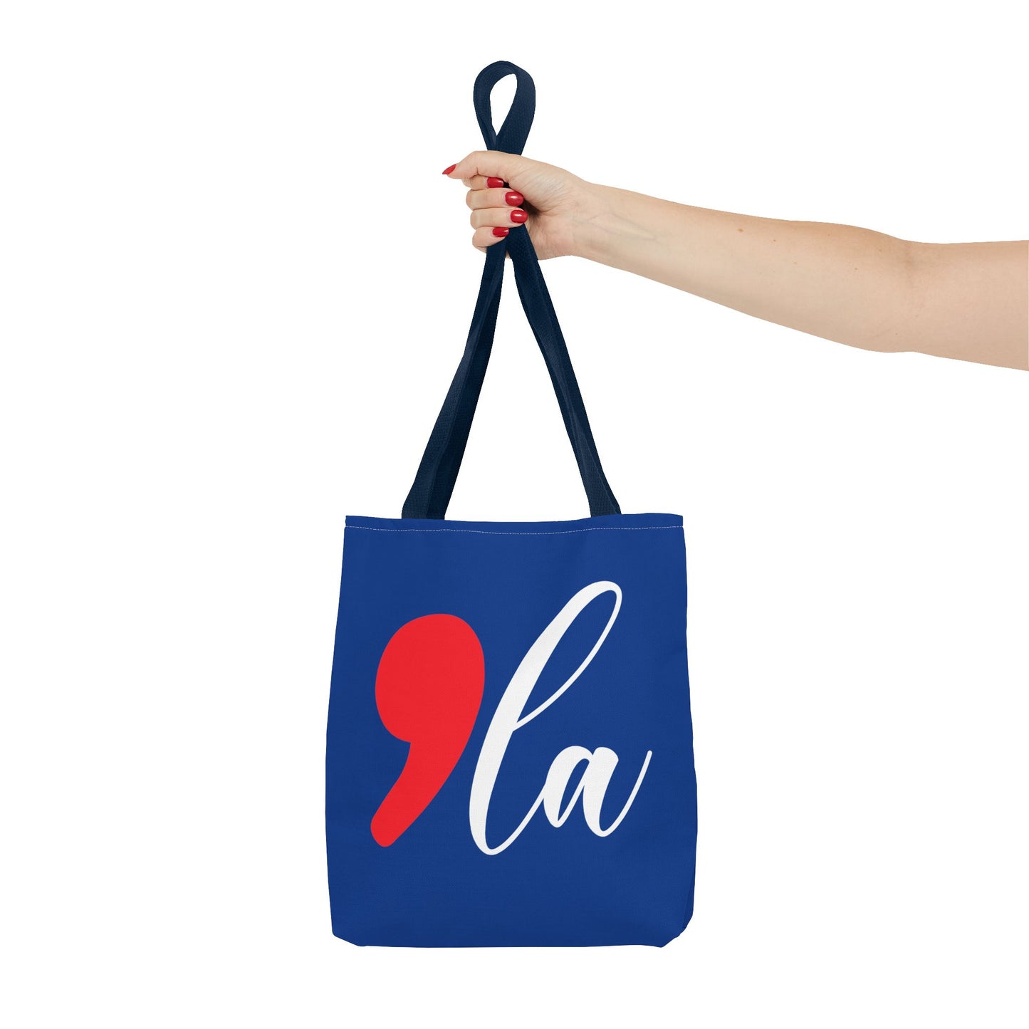 Comma la Tote Bag (AOP)