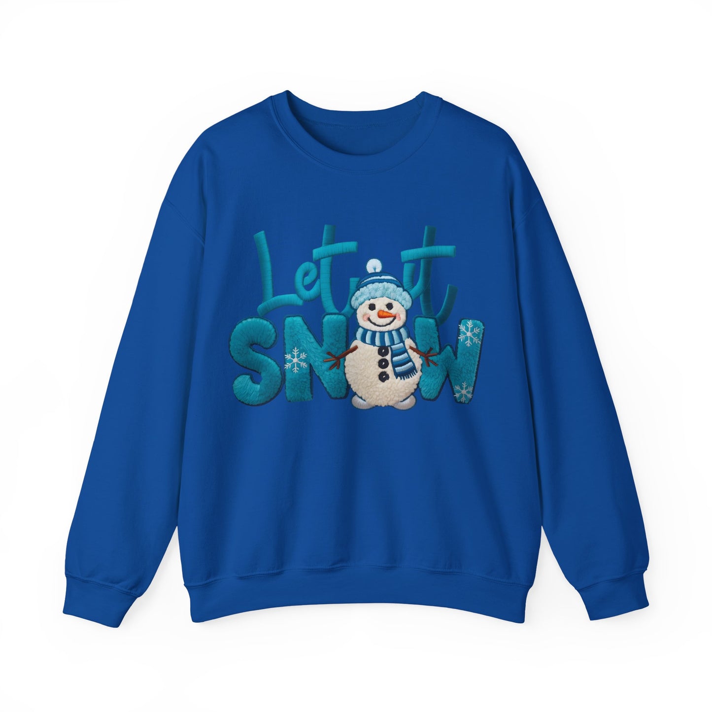 Let it Snow Unisex Heavy Blend™ Crewneck Sweatshirt