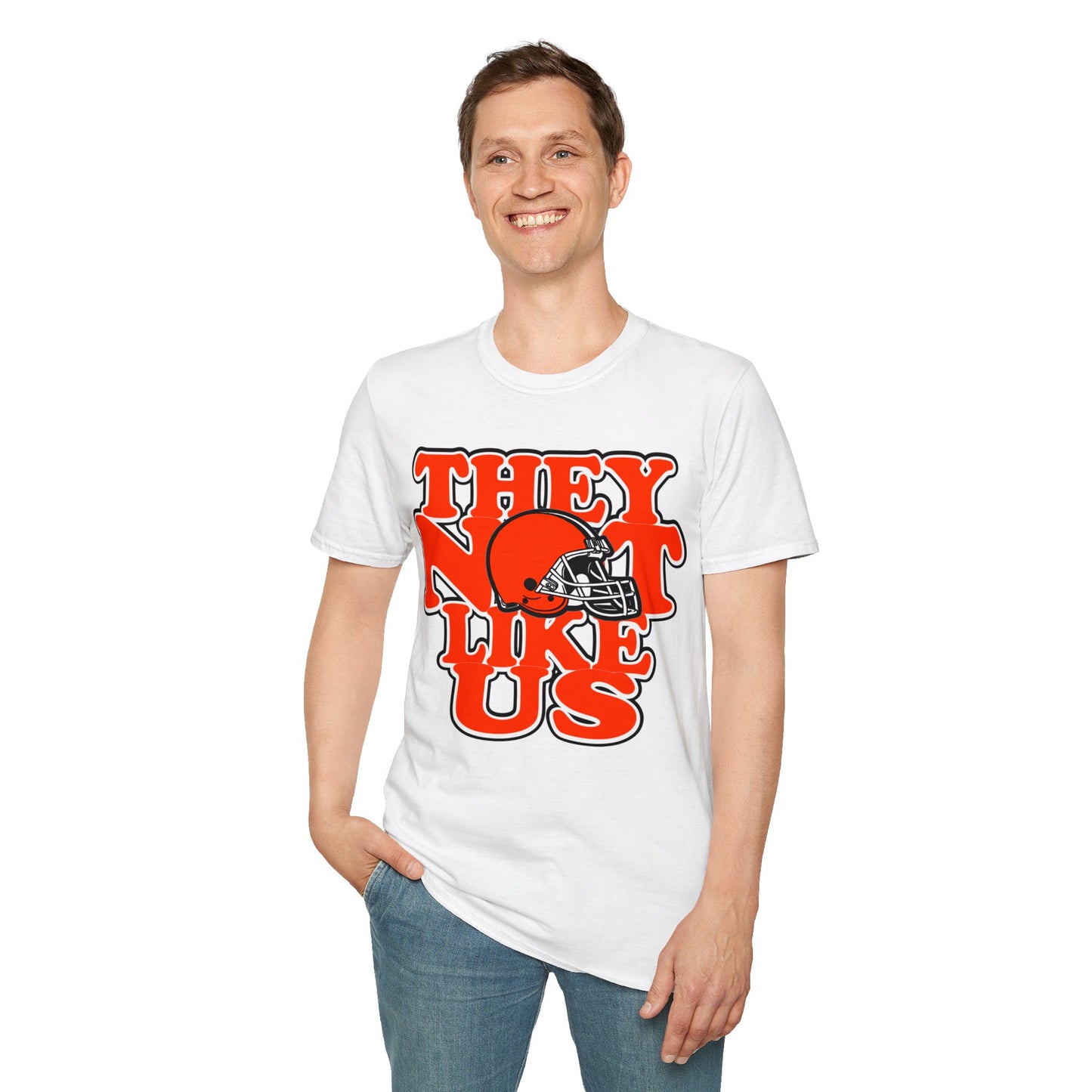 Not like us Cle Unisex Softstyle T-Shirt