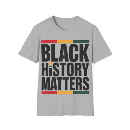 Black History Matters Unisex Softstyle T-Shirt