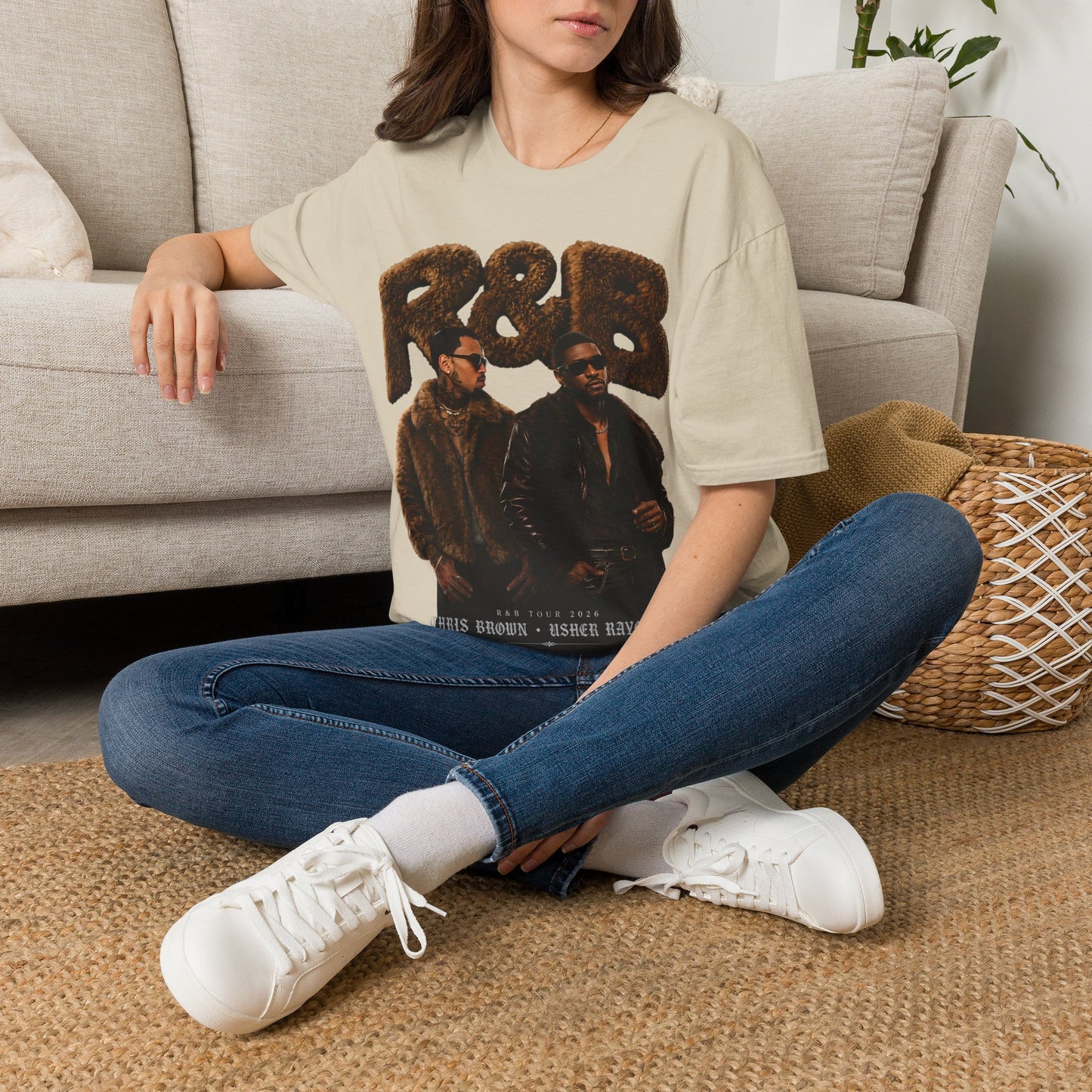 Chris & Usher furry Unisex Softstyle T-Shirt