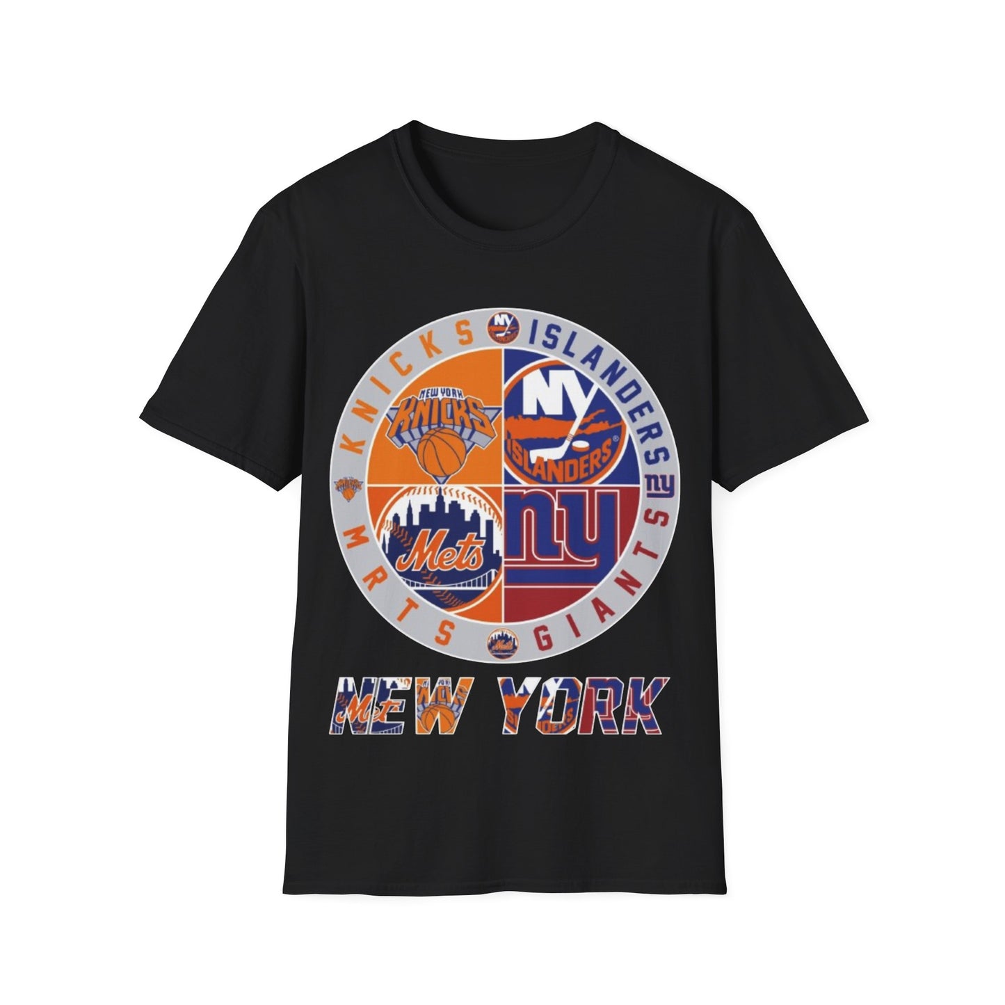 Sports Collage Unisex Softstyle T-Shirt