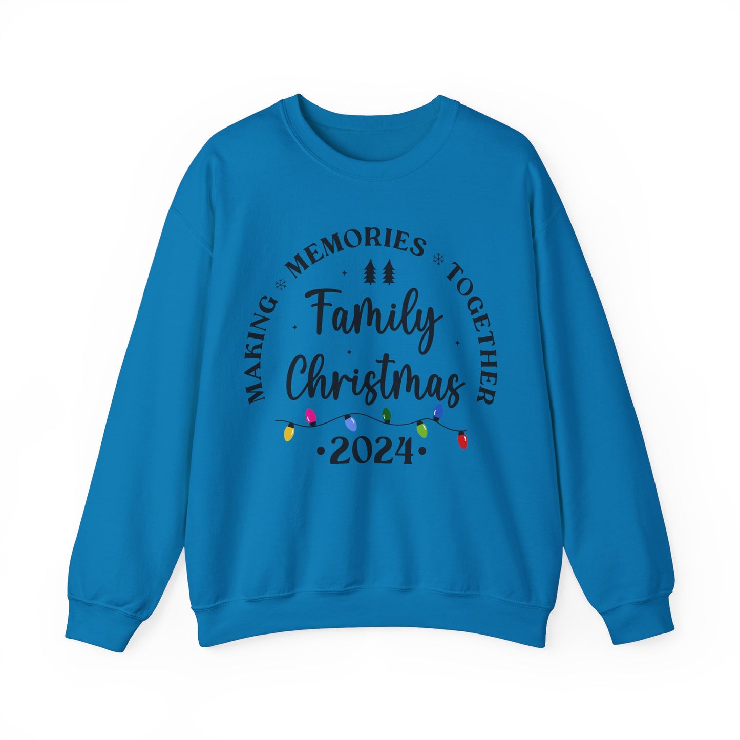 Family Christmas 2024  Unisex Heavy Blend™ Crewneck Sweatshirt