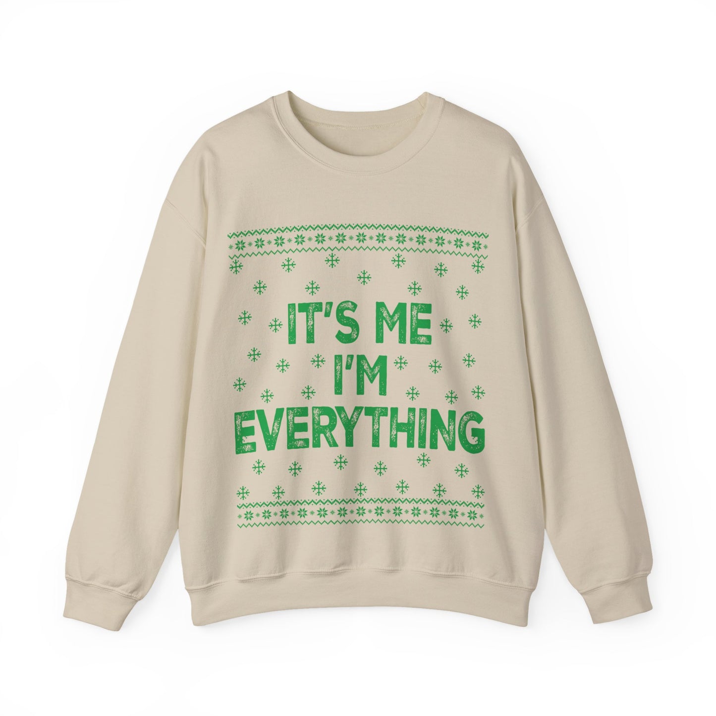 It's me, I'm everything green Unisex Heavy Blend™ Crewneck Sweatshirt