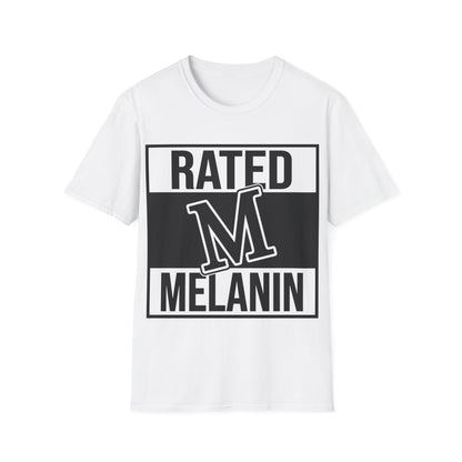 Rated M Melanin Unisex Softstyle T-Shirt