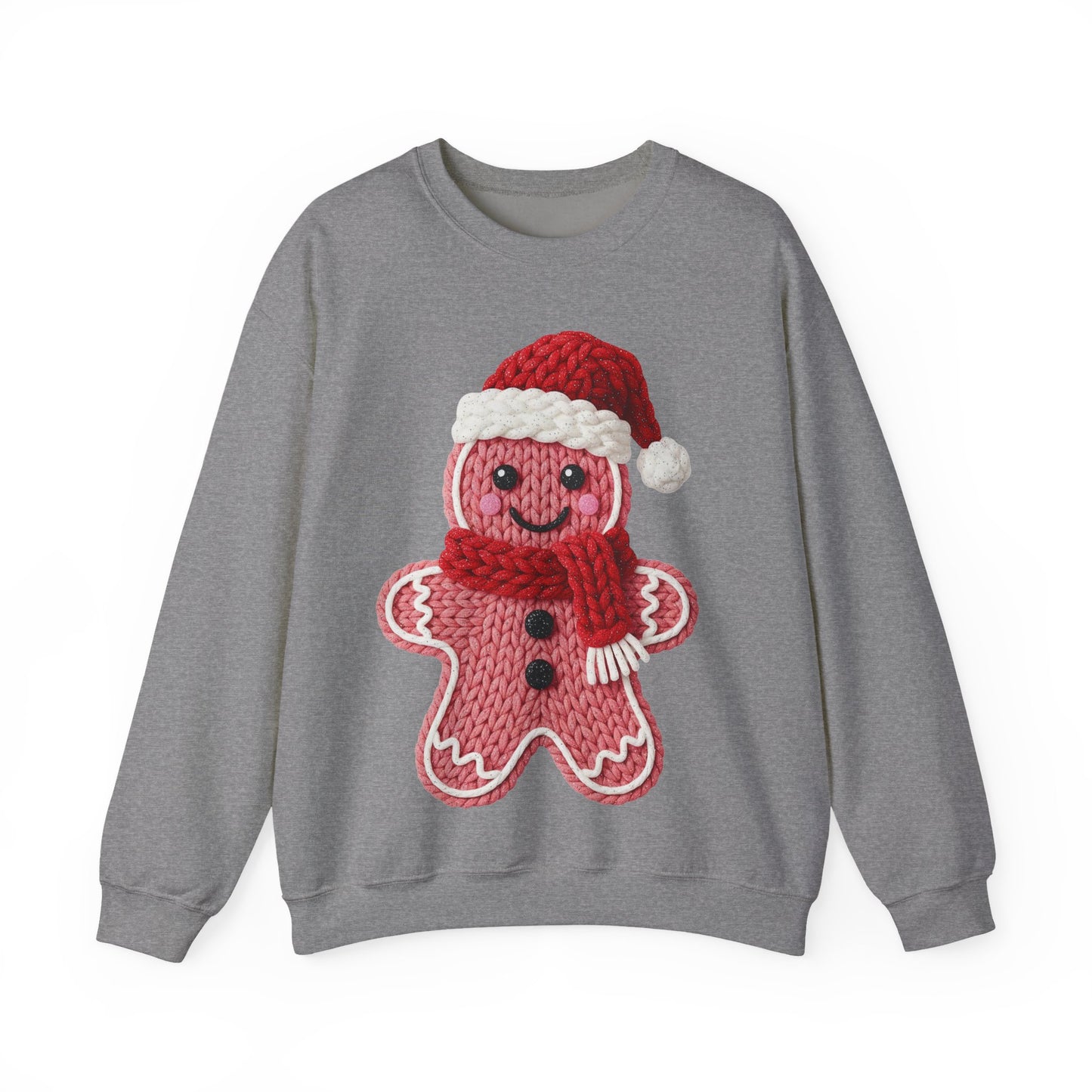 Yarn Gingerbread Unisex Heavy Blend™ Crewneck Sweatshirt