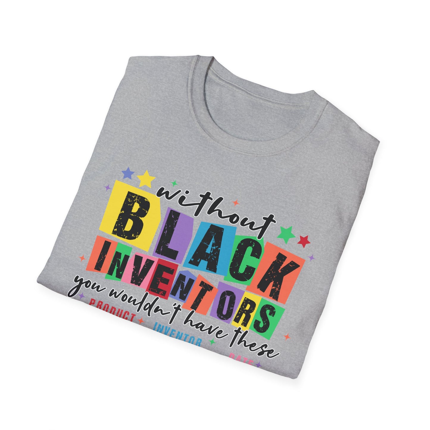 Black Inventors Unisex Softstyle T-Shirt