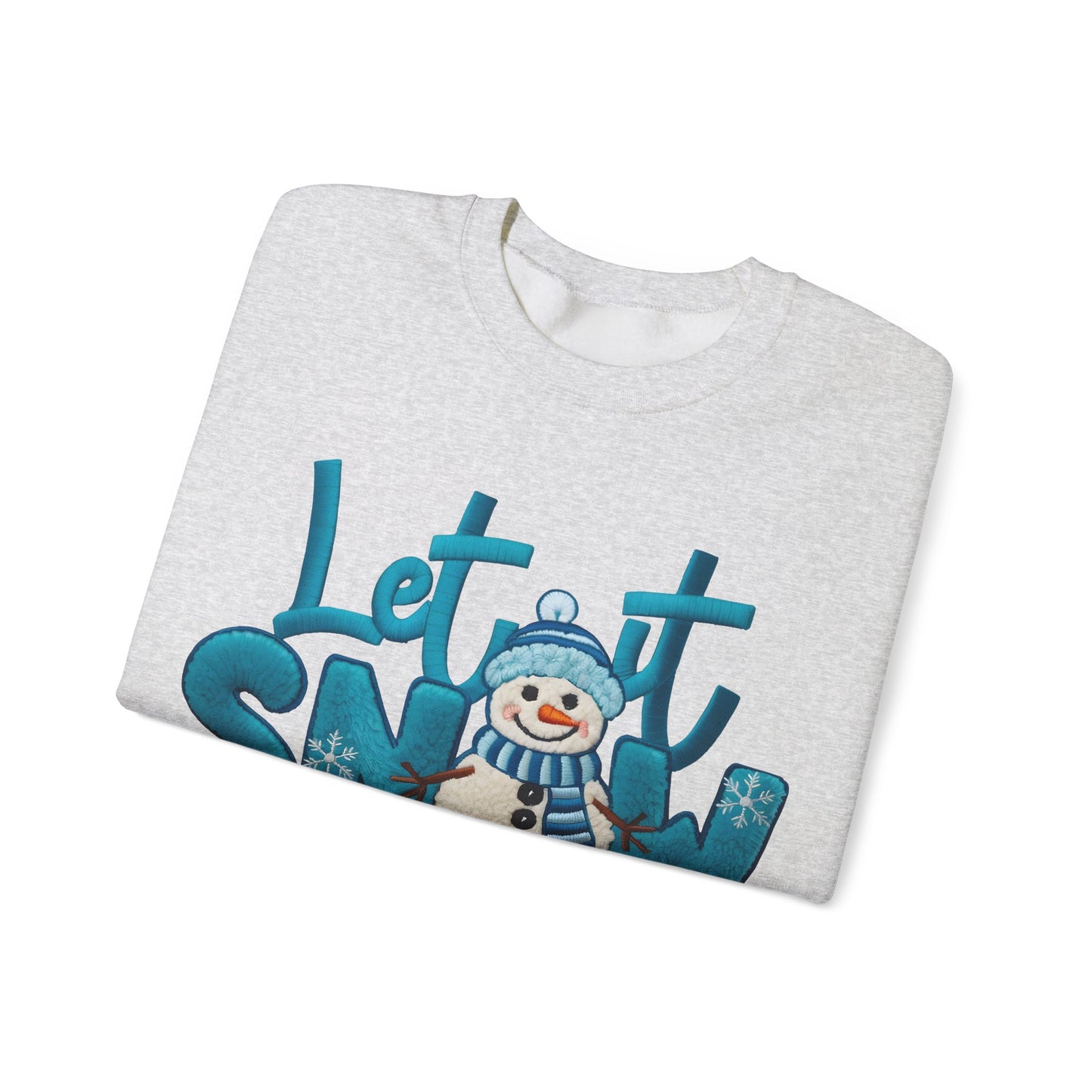 Let it Snow Unisex Heavy Blend™ Crewneck Sweatshirt