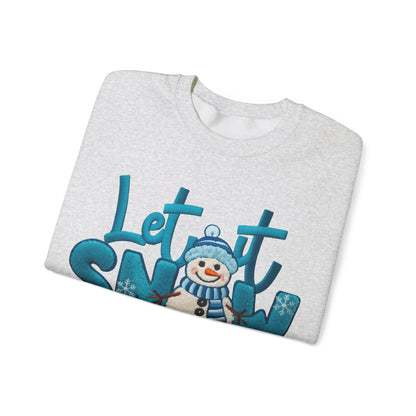 Let it Snow Unisex Heavy Blend™ Crewneck Sweatshirt