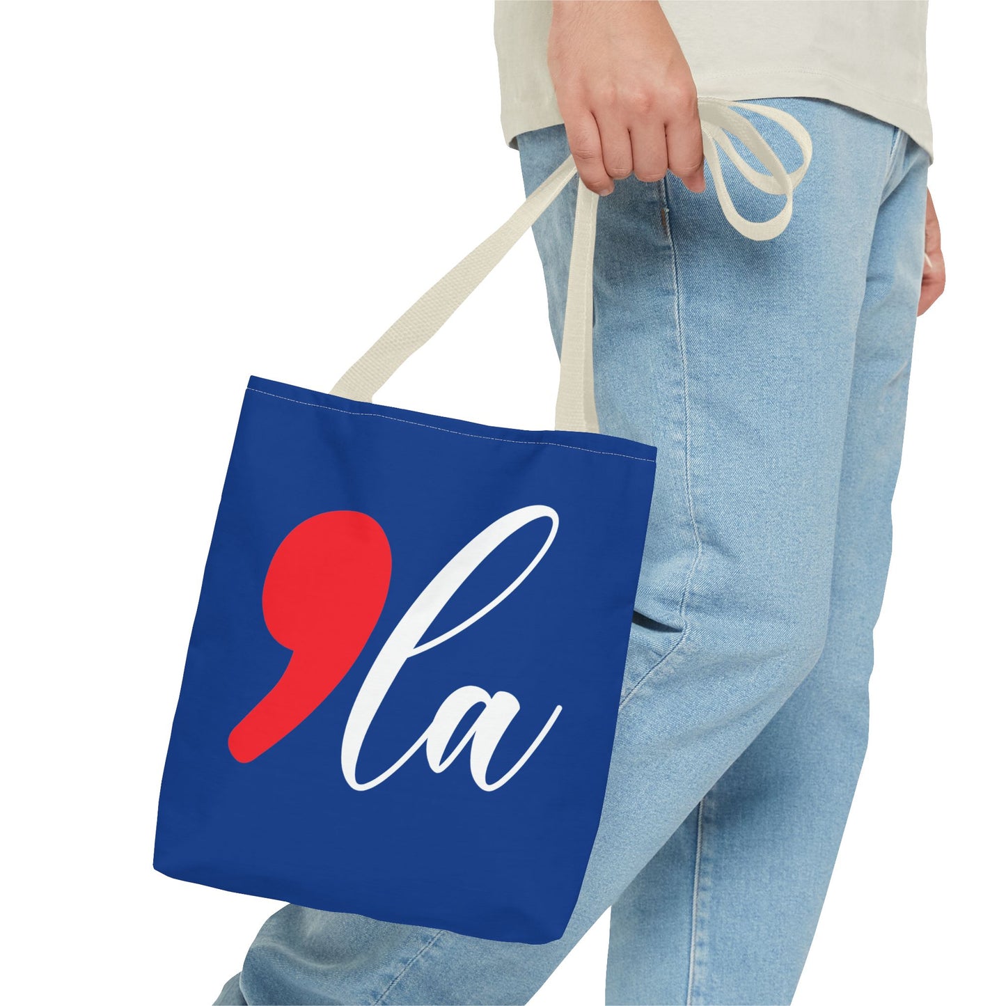 Comma la Tote Bag (AOP)