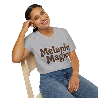 Melanin Magic Unisex Softstyle T-Shirt