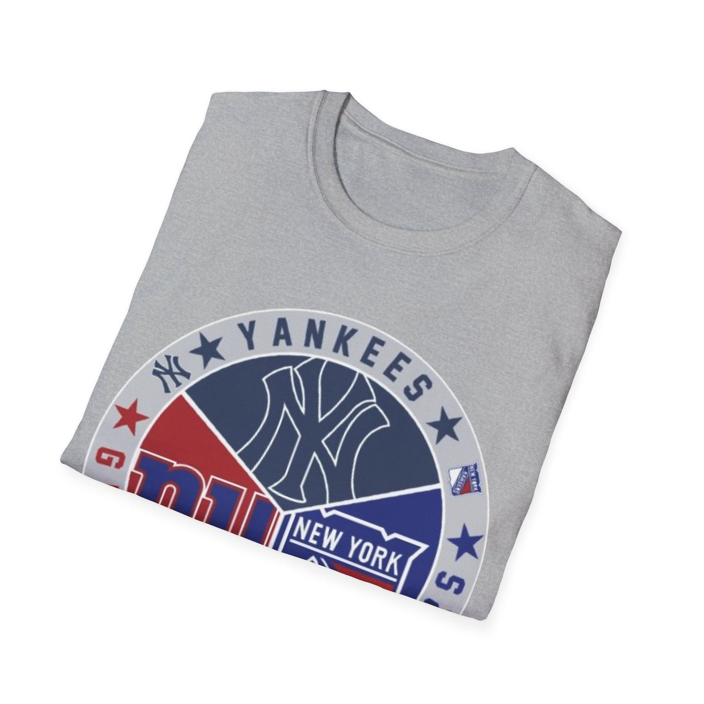 Sports collage Unisex Softstyle T-Shirt