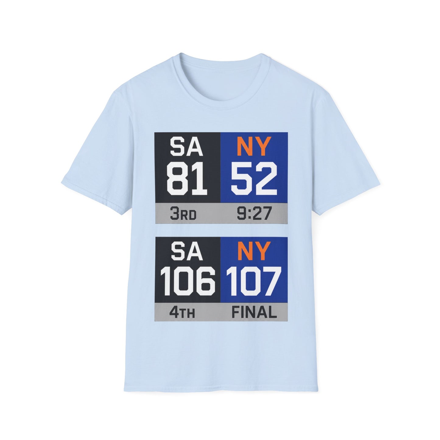 Final Score Game 5 Unisex Softstyle T-Shirt