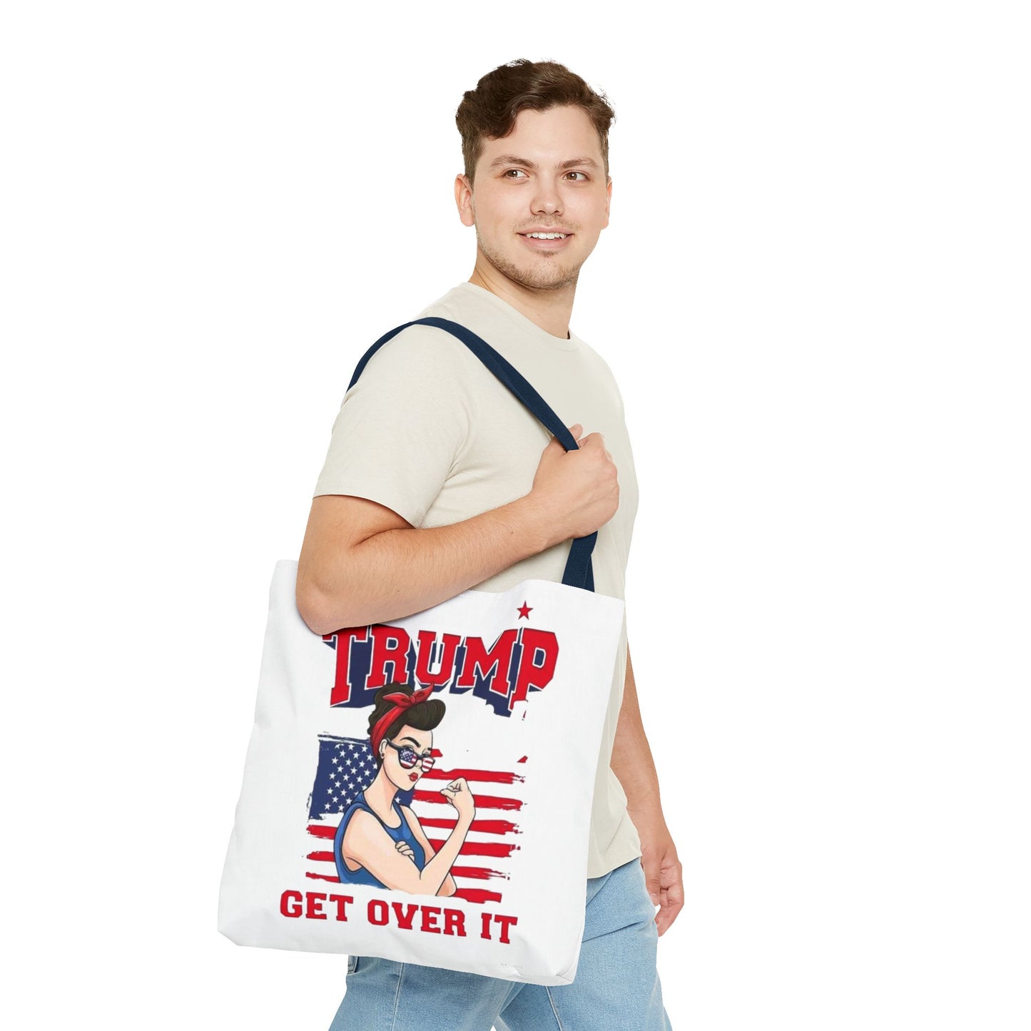 Trump get over it Tote Bag (AOP)