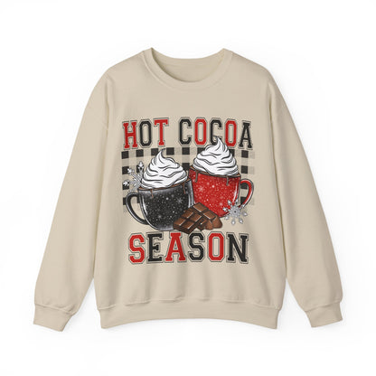 Hot Cocoa Season Unisex Heavy Blend™ Crewneck Sweatshirt
