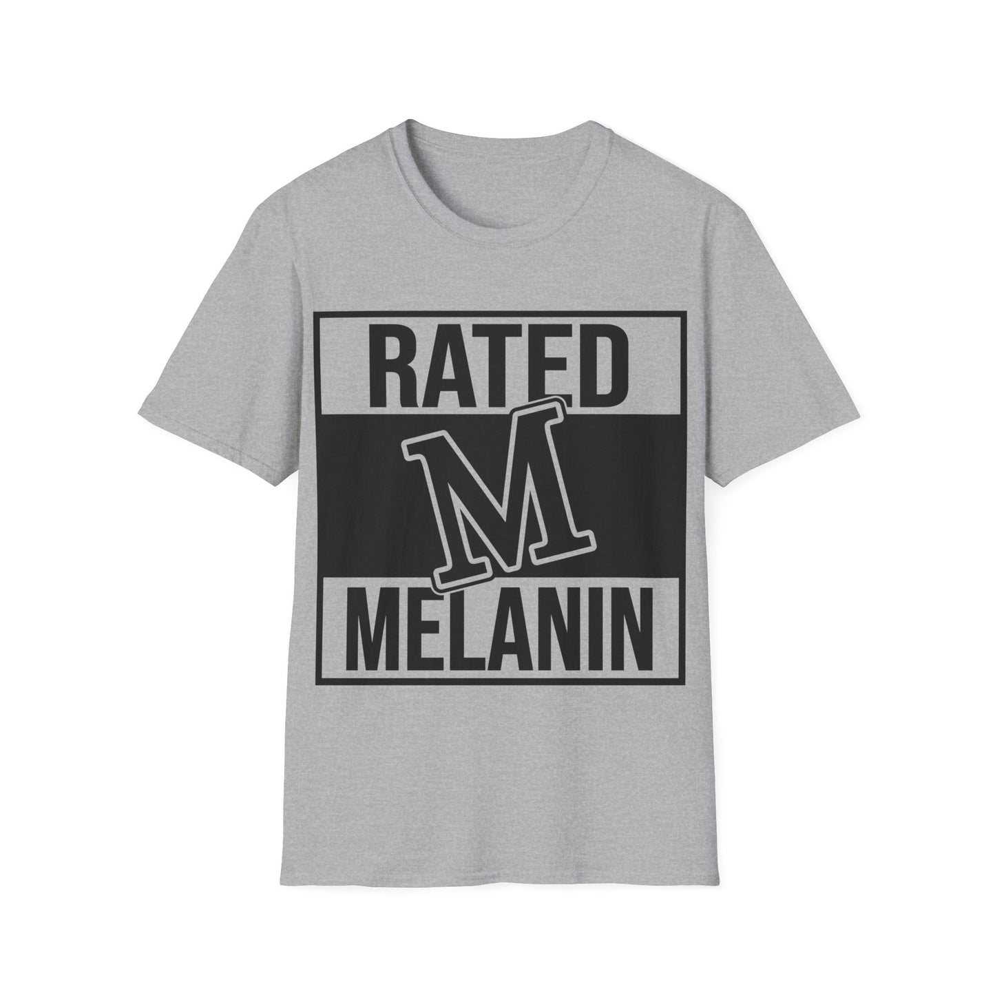 Rated M Melanin Unisex Softstyle T-Shirt