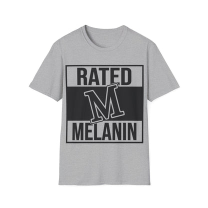 Rated M Melanin Unisex Softstyle T-Shirt