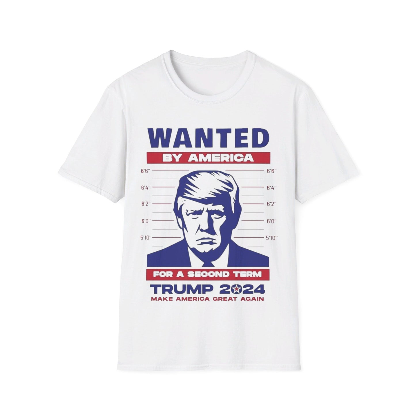 Wanted by America Unisex Softstyle T-Shirt