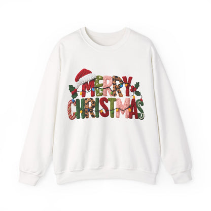 Merry Christmas, yarn Unisex Heavy Blend™ Crewneck Sweatshirt