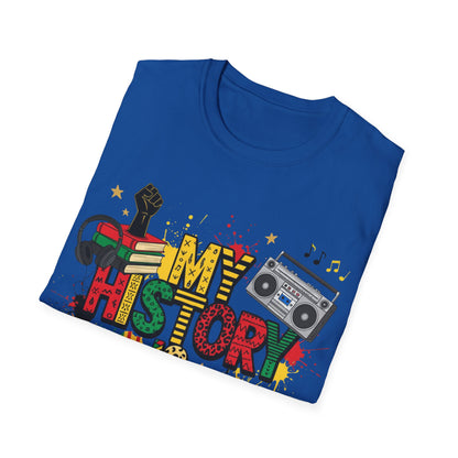 My history is strong Unisex Softstyle T-Shirt