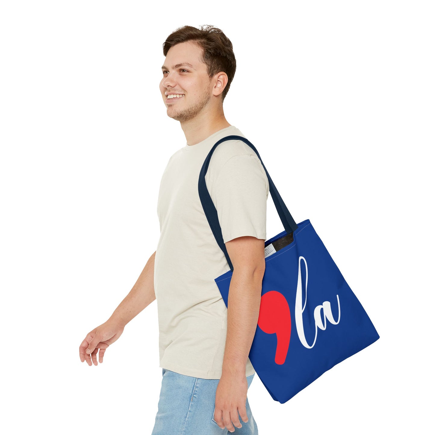 Comma la Tote Bag (AOP)