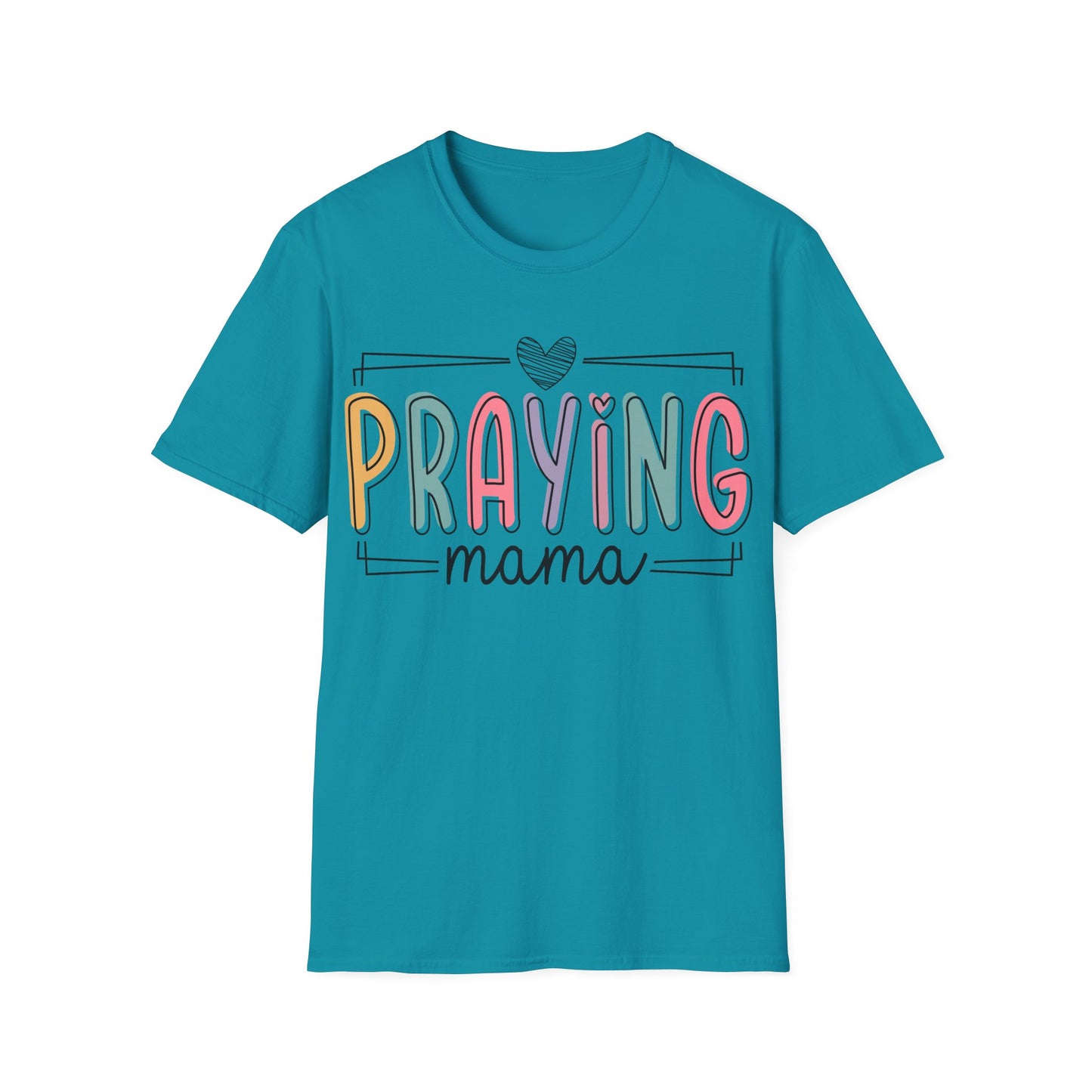 Praying Mama Unisex Softstyle T-Shirt