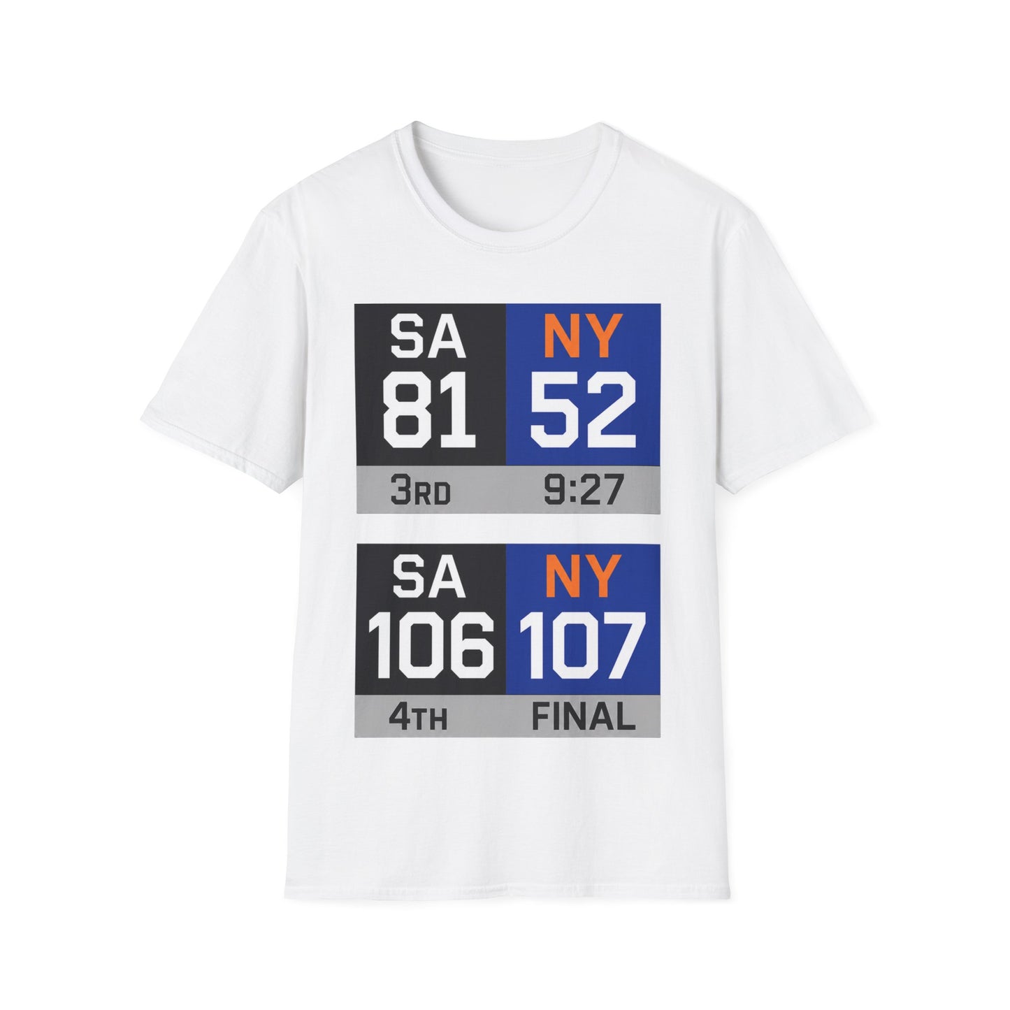 Final Score Game 5 Unisex Softstyle T-Shirt