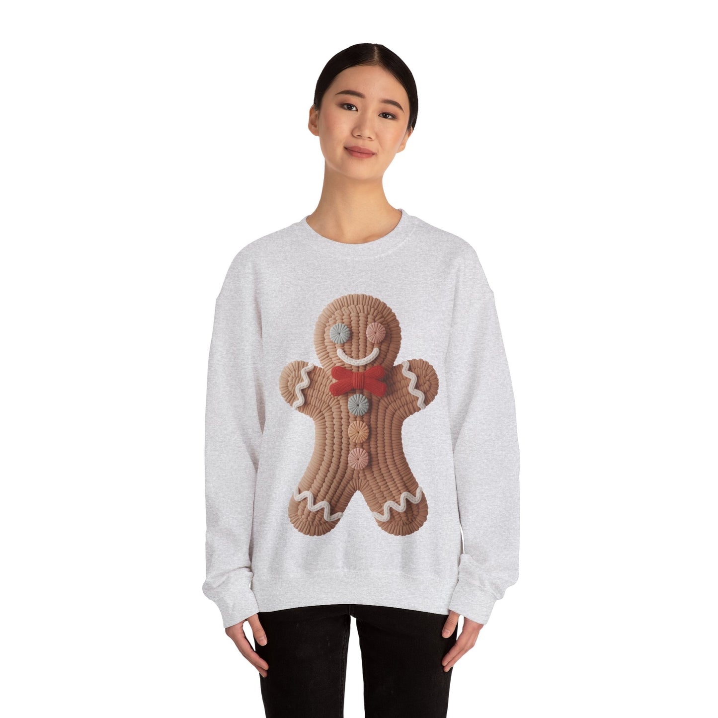Yarn Gingerbread Unisex Heavy Blend™ Crewneck Sweatshirt